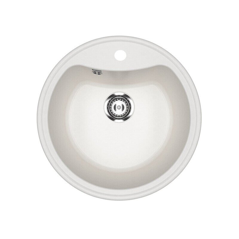 Изображение товара Кухонная мойка Ulgran U-601 51 см из искусственного камня белая