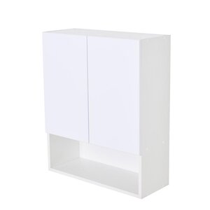 Изображение товара Навесной шкаф Orange Вега Vg-60SR 60 см белый МДФ ЛДСП стиль минимализм