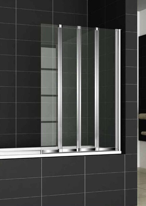 Изображение товара Cezares PRATICO-V4-100/140-Cr шторка на ванну