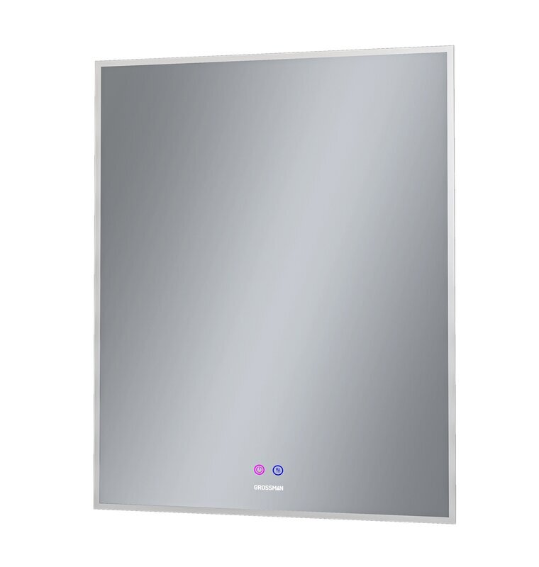 Изображение товара Зеркало Grossman Pragma-норма 70x80 см с LED подсветкой и подогревом