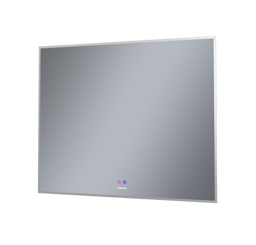 Изображение товара Зеркало Grossman Pragma-норма 90x80 см с LED подсветкой и подогревом