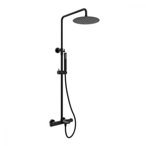 Изображение товара Душевая система Vincea Vogue VSFS-1V1TMB термостатическая, черный матовый