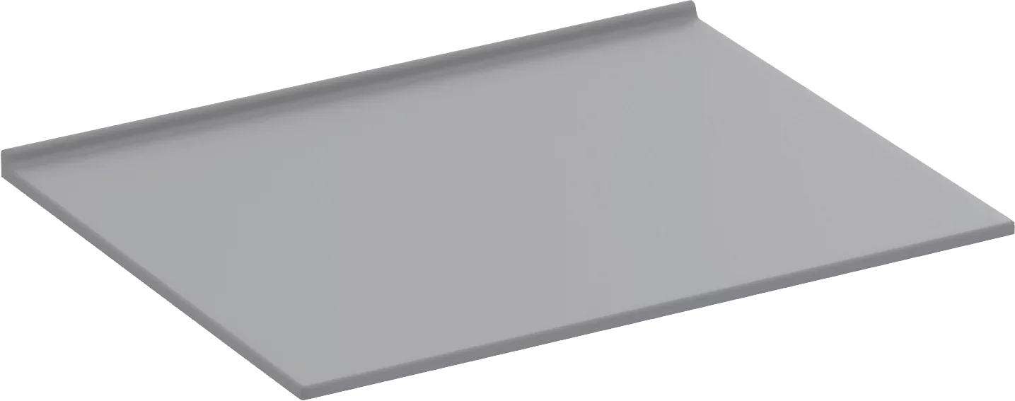 Изображение товара Столешница Good Door 60 см, литьевой мрамор, серый матовый, СТ00021