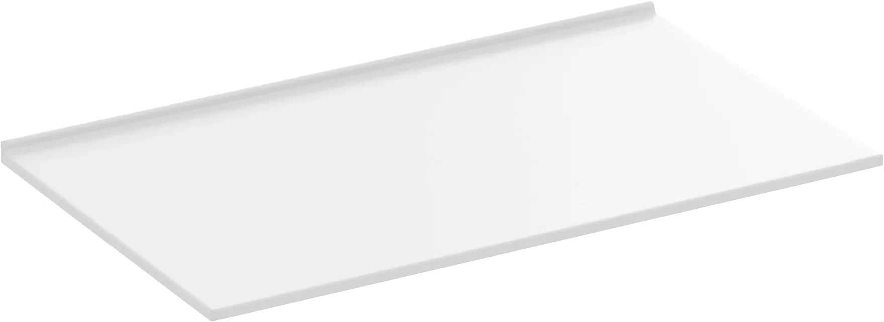 Изображение товара Столешница Good Door 80 см, литьевой мрамор, белый матовый, СТ00018