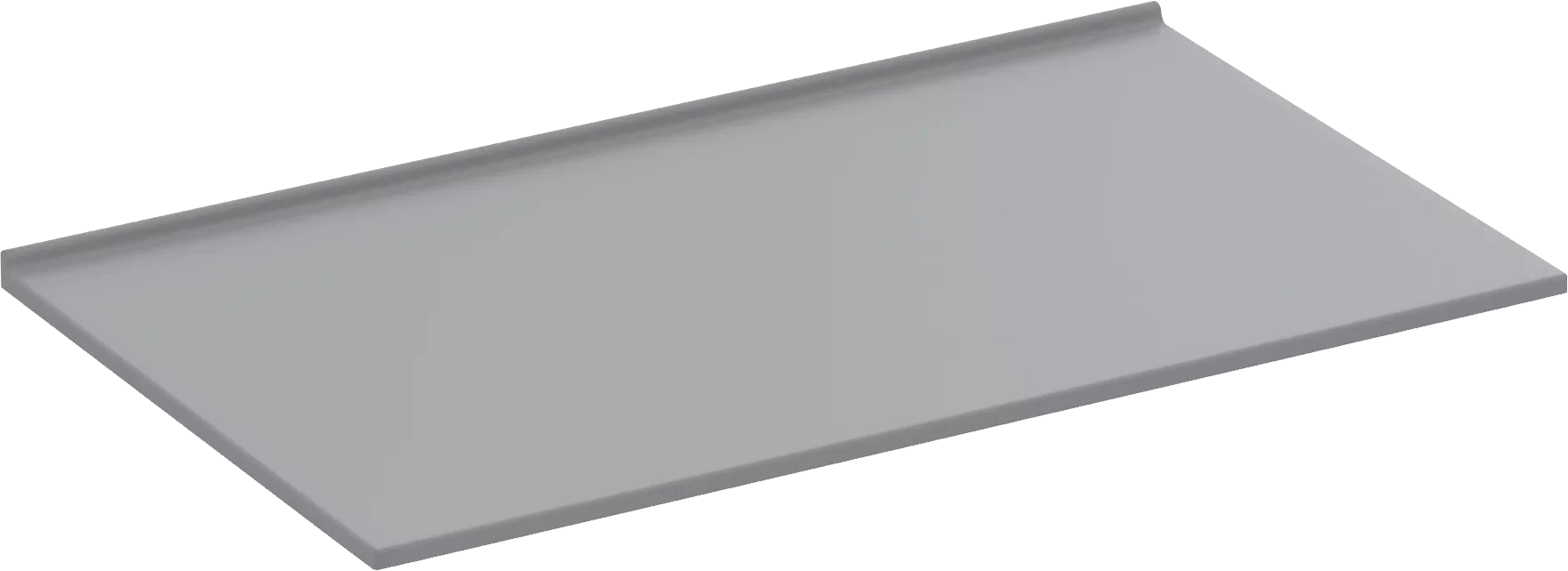 Изображение товара Столешница Good Door 80 см, литьевой мрамор, серый матовый, СТ00022