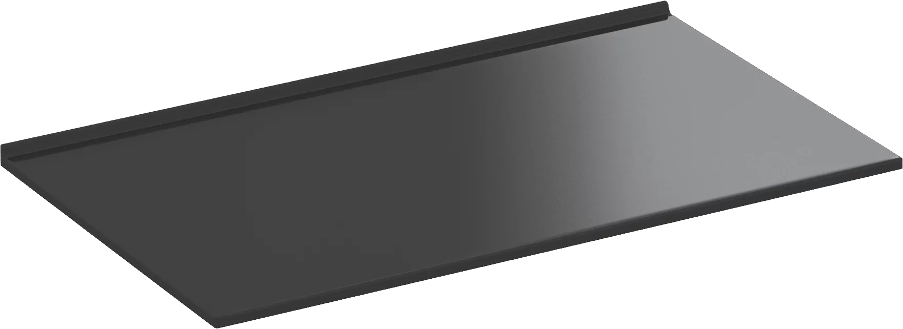 Изображение товара Столешница Good Door 80 см из литьевого мрамора черная глянцевая