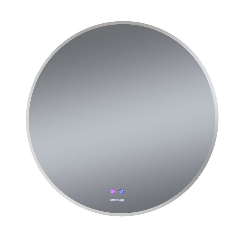 Изображение товара Зеркало Grossman Cosmo-норма 80 х 80 см с LED подсветкой и подогревом Изображение товара Зеркало Grossman Cosmo-норма 80 х 80 см с LED подсветкой и подогревом