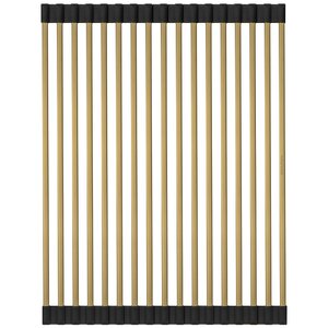 Изображение товара Ролл-мат на мойку Paulmark Extra, 33 х 44 см, брашированное золото, R440-BG