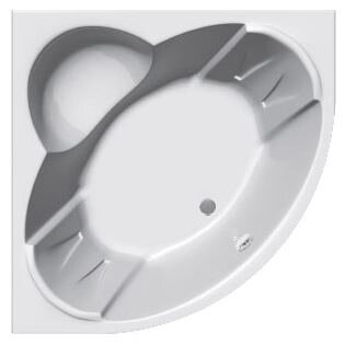 Изображение товара Акриловая ванна Vayer Kaliope 150x150 см угловая без гидромассажа