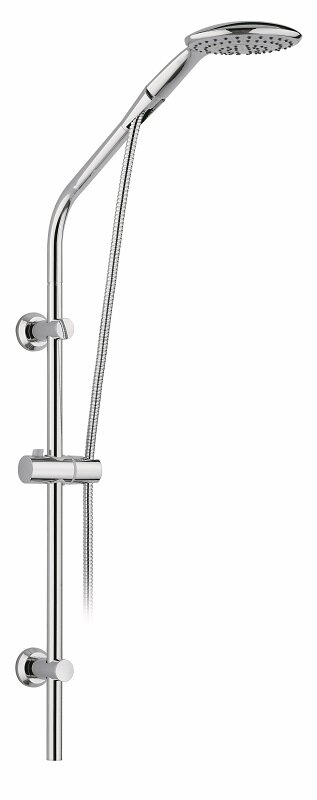 Изображение товара Душевой гарнитур Esko с верхним держателем, цвет хром, SSS1401