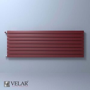 Изображение товара Радиатор стальной трубчатый Velar P60 H, горизонтальный, 5 секций, белый, V P60 550 H - 05 БП 9016