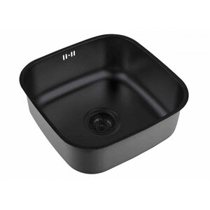 Изображение товара Кухонная мойка Zorg PVD GRAFIT 42 см встраиваемая с двумя раковинами