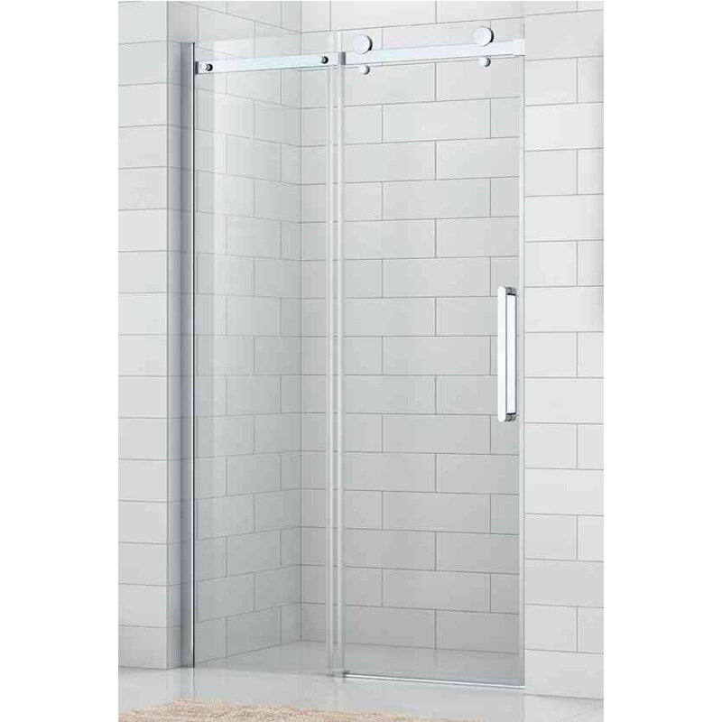 Изображение товара Душевая дверь Cezares Stylus-M 160 см стекло прозрачное хром профиль Италия