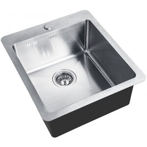 Изображение товара Кухонная мойка Zorg HD 45 см из нержавеющей стали серого цвета