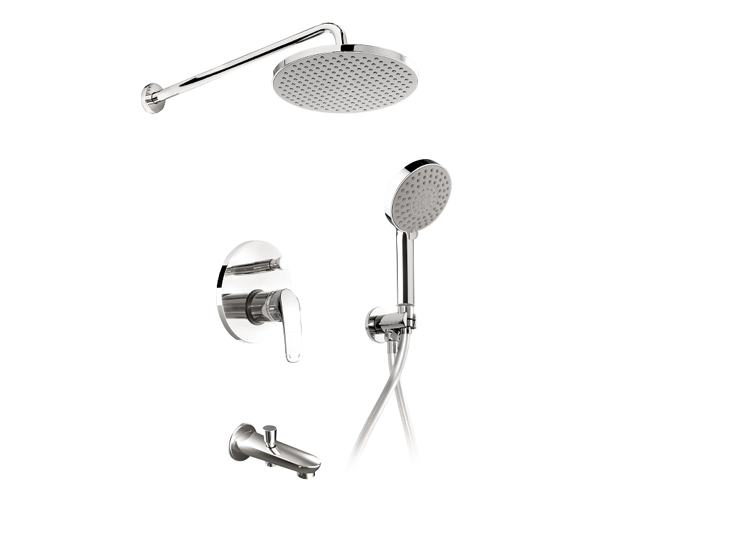 Изображение товара Душевая система Esko, цвет хром, Set_7in1