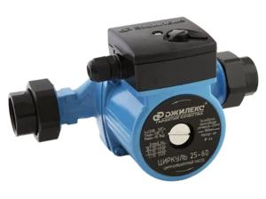 Изображение товара Циркуляционный насос Джилекс Циркуль 25/60 для отопления 105 Вт горизонтальный