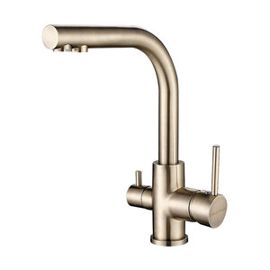 Изображение товара Смеситель Paulmark Essen Es213011-BR для кухонной мойки с фильтром бронза