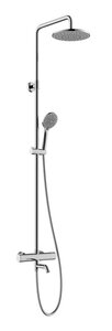 Изображение товара Душевая система Esko термостатическая с изливом хром 1138 мм
