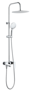 Изображение товара Душевая система Esko, с изливом, цвет хром, ST300