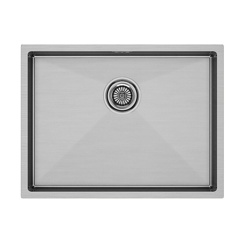 Изображение товара Кухонная мойка Paulmark Next-580 из нержавеющей стали 58x44 см с шумопоглощением