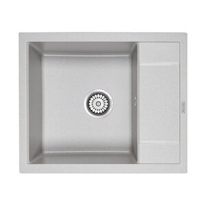 Изображение товара Кухонная мойка Paulmark Optimum PM216050-GR 60 см искусственный гранит серый