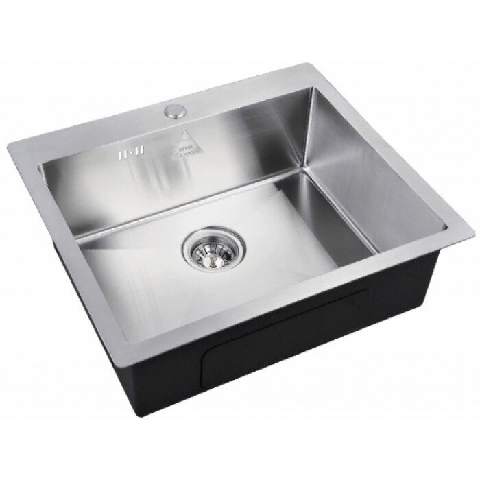 Изображение товара Кухонная мойка Zorg Steel Hammer 59 см нержавеющая сталь матовая SH 5951