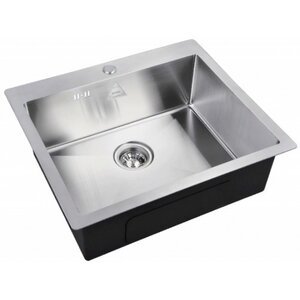 Изображение товара Кухонная мойка Zorg Steel Hammer 59 см нержавеющая сталь матовая SH 5951