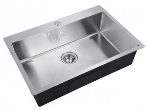 Изображение товара Кухонная мойка Zorg Steel Hammer SH 7551 75 см из нержавеющей стали