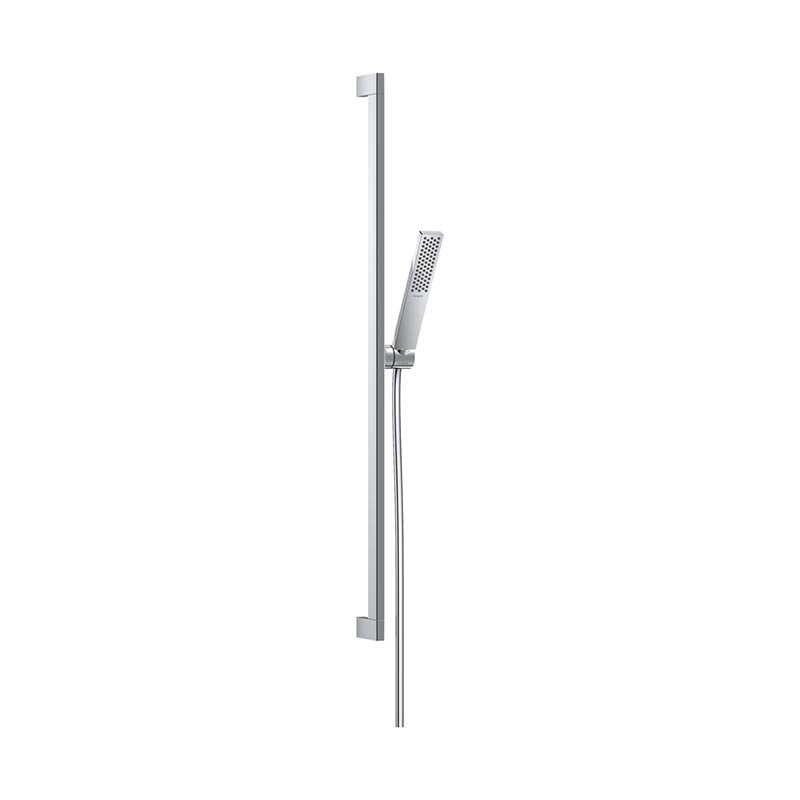 Изображение товара Душевой набор Hansgrohe Pulsify 24380000 E 1j Unica, Green штанга 90 см, хром