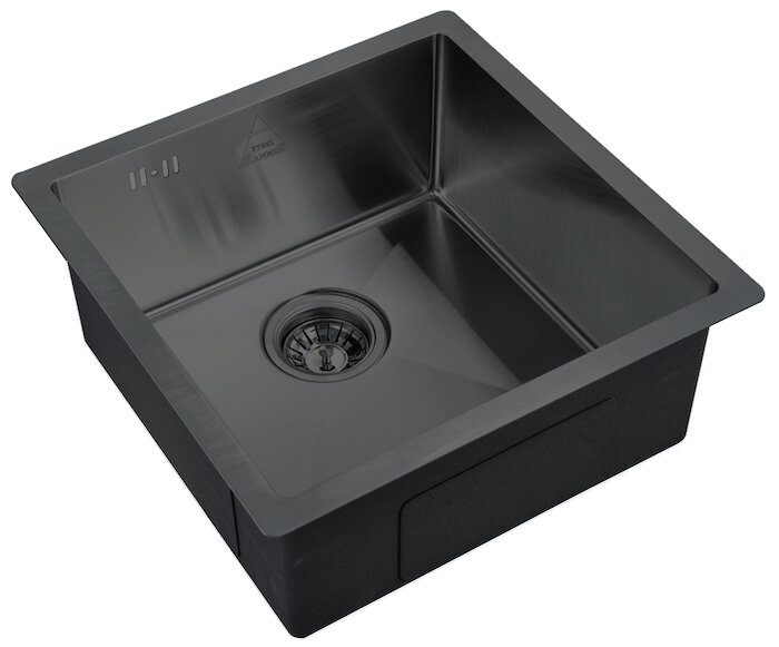 Изображение товара Кухонная мойка Zorg Steel Hammer 44 см графит, нержавеющая сталь, Венгерий