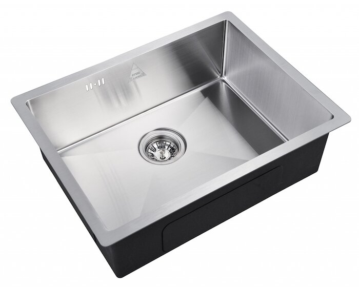 Изображение товара Кухонная мойка Zorg Steel Hammer SH 5844 из нержавеющей стали, 58 см