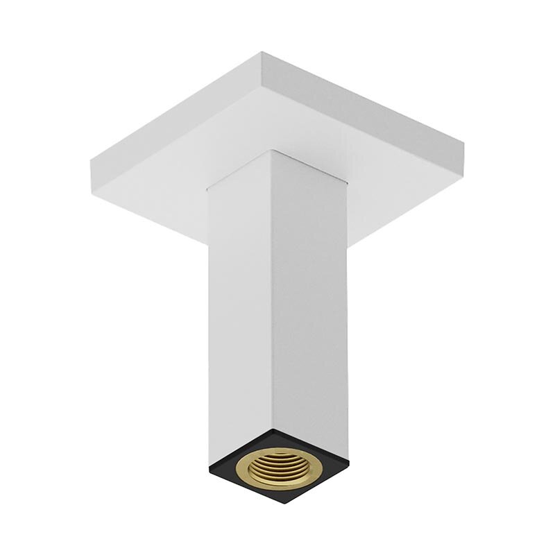 Изображение товара Держатель верхнего душа Hansgrohe Pulsify 24338700, квадратный, белый матовый, 10 см
