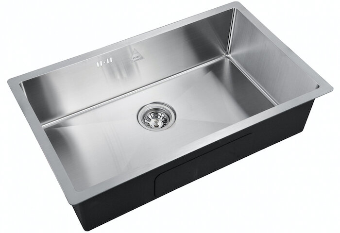 Изображение товара Мойка кухонная Zorg Steel Hammer 74 см из нержавеющей стали SH 7444