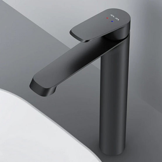 Изображение товара Смеситель для раковины Am.Pm Func F8F92022 черный матовый высокий излив