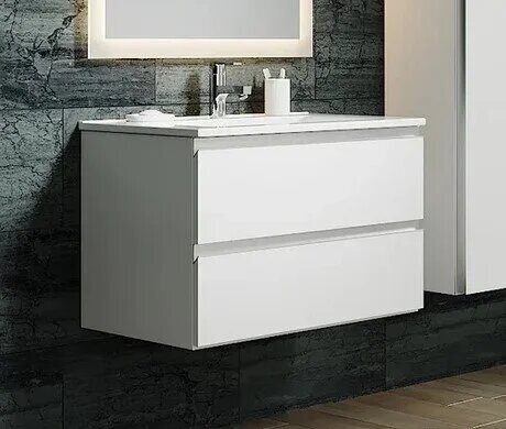 Изображение товара Тумба под раковину Sanvit Авеню-2 подвесная 70 см белый глянец