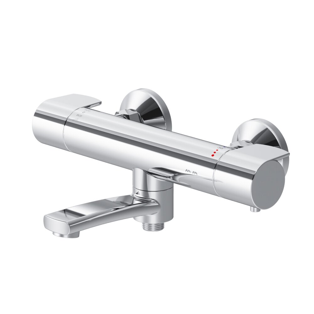 Изображение товара Смеситель для ванны и душа AM.PM X-Joy F85A50000, термостатический, хром