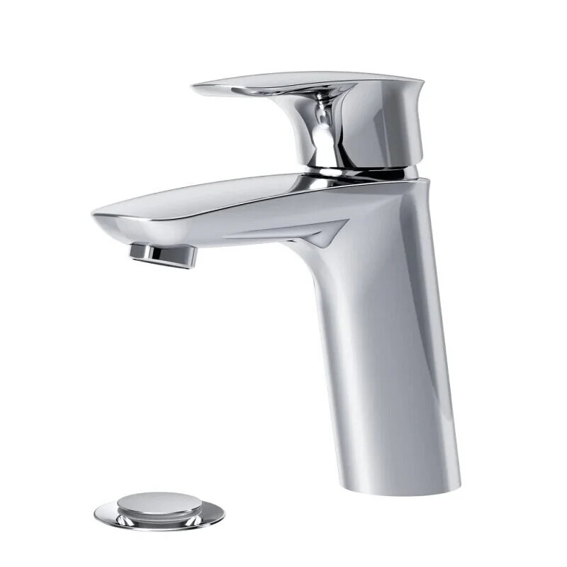 Изображение товара Смеситель AM.PM Spirit V2.1 F71A82100 для раковины, с донным клапаном, хром (выставочный образец) Изображение товара Смеситель AM.PM Spirit V2.1 F71A82100 для раковины, с донным клапаном, хром (выставочный образец)