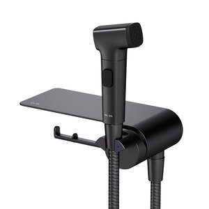 Изображение товара Гигиенический душ Am.Pm Func, F0H8F922, со смесителем, черный матовый