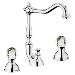 Изображение товара Смеситель Webert Karenina KA750202015 для раковины, на 3 отверстия, хром