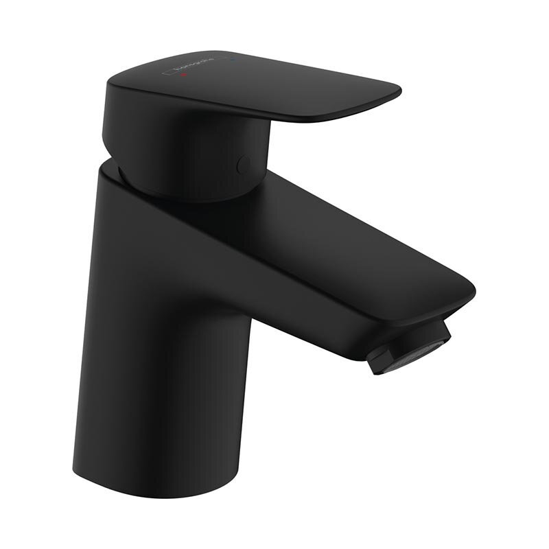 Изображение товара Смеситель для раковины Hansgrohe Logis, 71071670, черный матовый Изображение товара Смеситель для раковины Hansgrohe Logis, 71071670, черный матовый