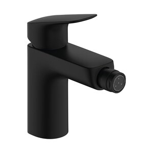 Изображение товара Смеситель для биде Hansgrohe Logis, 71200670, с донным клапаном, черный матовый