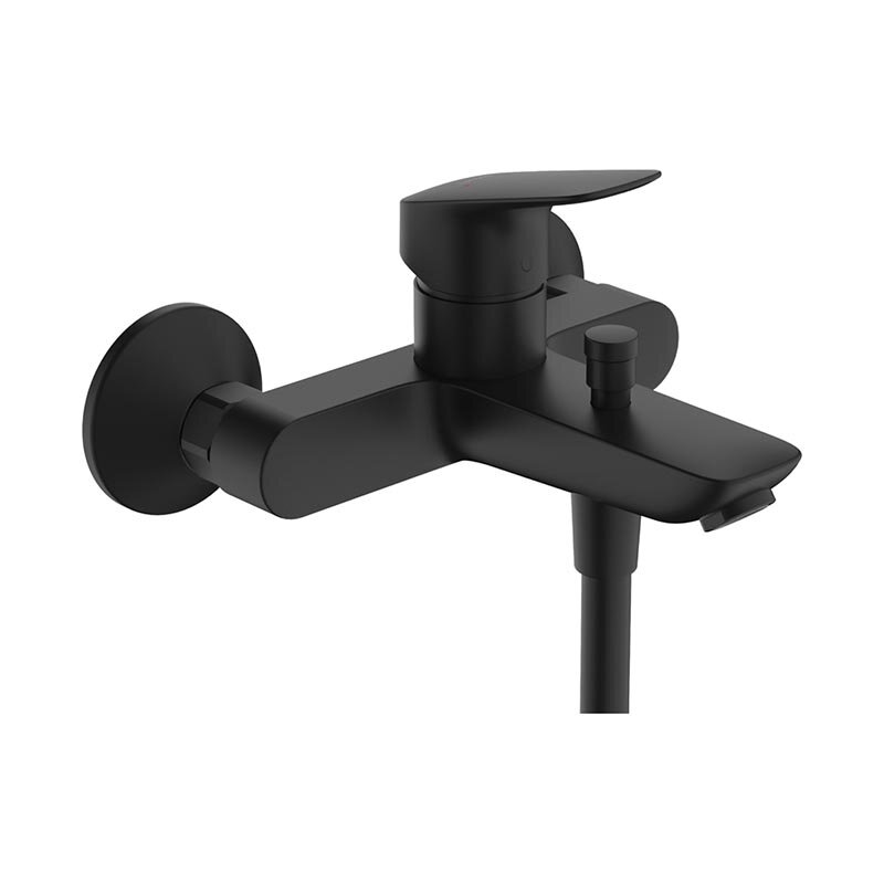 Изображение товара Смеситель для ванны Hansgrohe Logis 71400670 черный матовый однорычажный