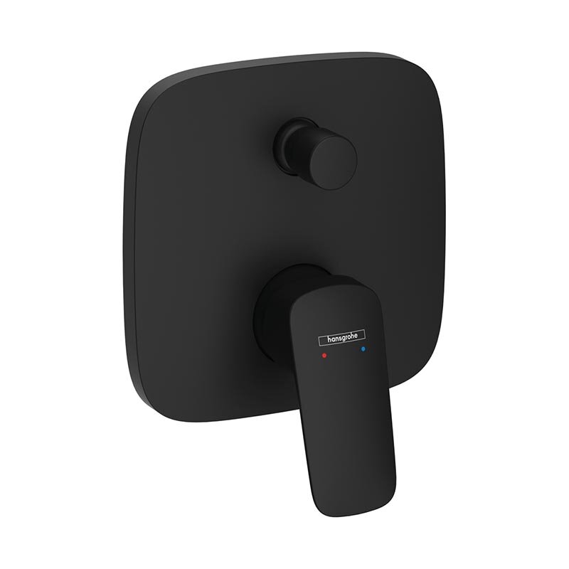 Изображение товара Смеситель Hansgrohe Logis 71405670 для ванны и душа, черный матовый