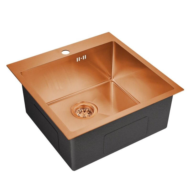 Изображение товара Мойка Емар EMB-116 PVD Nano Coppery 51 х 51 см с PVD покрытием
