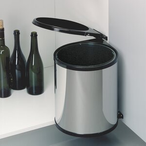 Изображение товара Мусорное ведро Alveus Albio 224309, 13 л, цвет хром