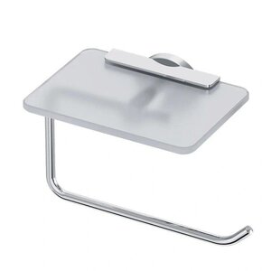 Изображение товара Держатель для туалетной бумаги Am.Pm X-Joy A85A341500, с полкой, хром