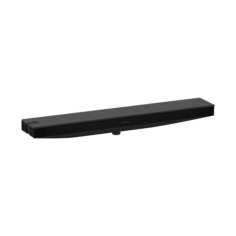 Изображение товара Шланговое подсоединение Hansgrohe Rainfinity 26843670 Porter 500, держатель лейки слева, черный матовый Изображение товара Шланговое подсоединение Hansgrohe Rainfinity 26843670 Porter 500, держатель лейки слева, черный матовый