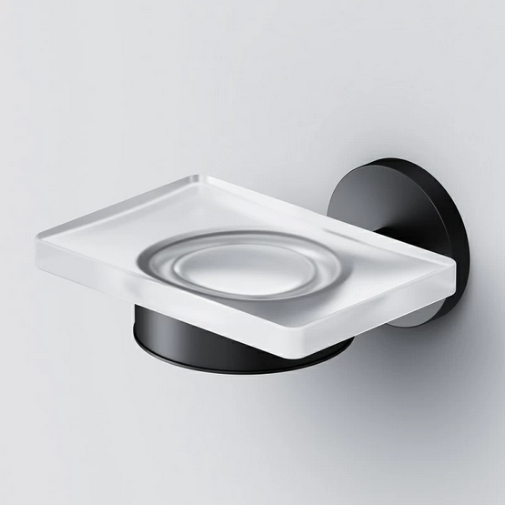 Изображение товара Мыльница настенная Am.Pm X-Joy черный матовый, стильный аксессуар для ванной