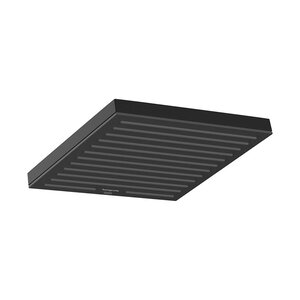 Изображение товара Верхний душ Hansgrohe Pulsify 24333670 E 1jet Green, 26 х 26 см, черный матовый