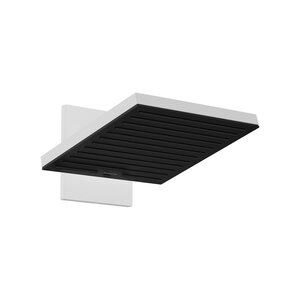 Изображение товара Верхний душ Hansgrohe Pulsify 24351700 E 2jet EcoSmart, 26 х 26 см, с настенным креплением, белый матовый